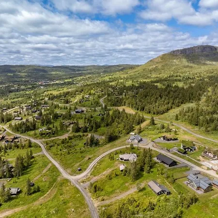 Panoramic Near Skeikampen In Gausdal Svingvoll