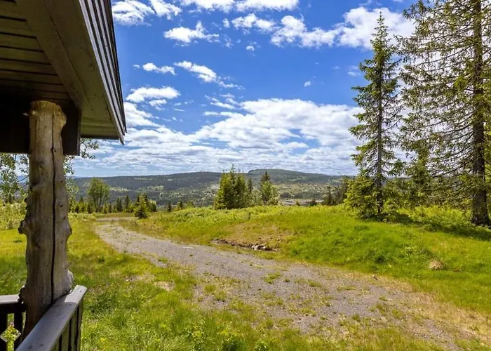 Panoramic Near Skeikampen In Gausdal * Svingvoll