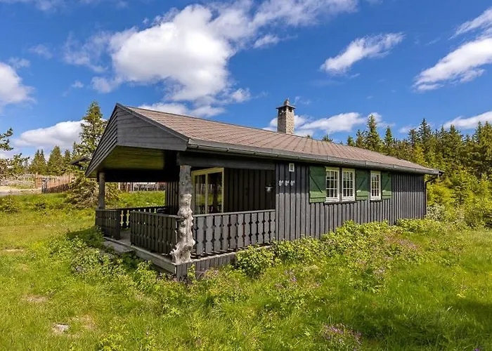 Panoramic Near Skeikampen In Gausdal